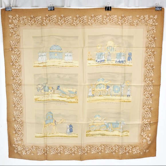 RARE Burberry Rajah of Bhurtpore Wedding Scarf